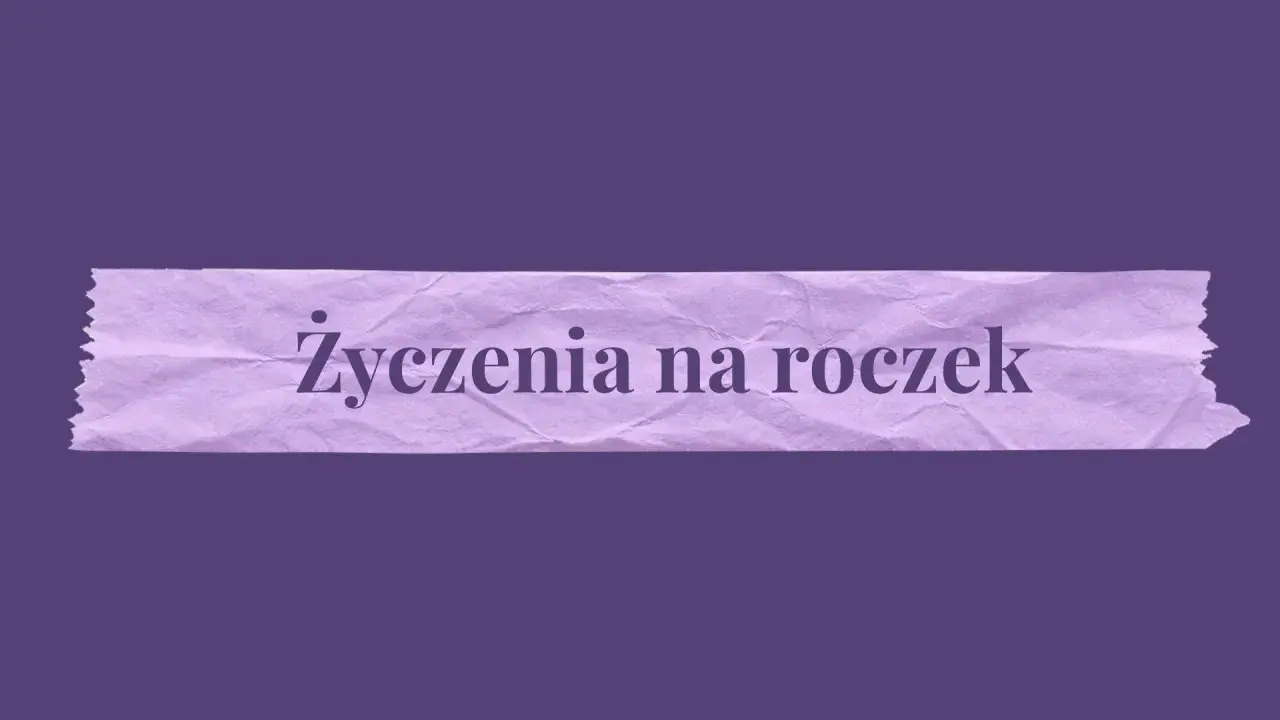 Wesołych życzeń na roczek! Dziś świętujemy pierwszy roczek maluszka.