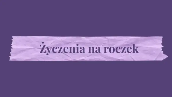Wesołych życzeń na roczek! Dziś świętujemy pierwszy roczek maluszka.